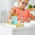 thumbnail image 1 of MORESEC Desktop Storage Box With Calendar With Drawers With Pen Support Multi-Function Household Office Supplies Plastic Storage Box Deals of the Day Clearance Prime, Green, 1 of 6
