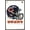 Barnwood Framed Version, variant on NFL Chicago Bears - Drip Helmet 20 Wall Poster, 22.375" x 34"