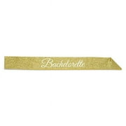 Beistle 32.5 x 3.5 in. Bachelorette Glittered Sash - Pack of 6