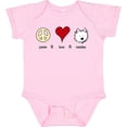 thumbnail image 3 of Inktastic Peace Love Westies Boys or Girls Baby Bodysuit, 3 of 5