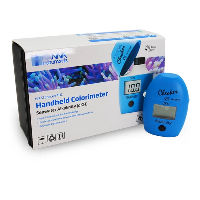 Colorímetro portátil WLR HI772 para medir alcalinidad en agua salada