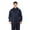 Navy Blue, variant on Work Jumpsuit Waterproof Breathable Sweat-absorbing Elastic Cuff Multiple-Pockets Anti-static Polyester Solid Long Sleeve Men Coveralls Work Uniform for Male