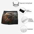thumbnail image 6 of Bingfone Abstract White Dragon Men's Underwear - Casual Stretch Boxer Briefs-Medium, 6 of 7