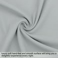 thumbnail image 7 of PiccoCasa 2Pcs Brushed Microfiber Zippered Pillowcases Light Gray Queen, 7 of 7