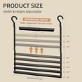 thumbnail image 2 of Extensor de ropa para colgar ropa, Storage Maniac, 2 unidades, color negro, 2 of 8