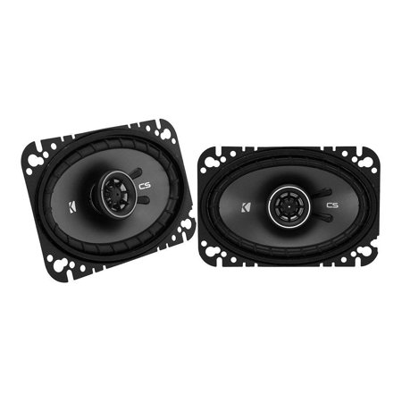 Pair KICKER 43CSC464 4"x6" 4x6 150 Watt 4-Ohm 2-Way Car Audio Speakers CSC464