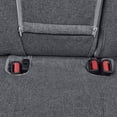 thumbnail image 6 of coverdream Forester Seat Covers for 2014-2018 Subaru Forester,Rear w/ Armrest - Breathable Polyester Auto Seat Covers (Full Set,Gray), 6 of 6