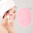 thumbnail image 2 of Unique Bargains 1 Pc Reusable Sponge Face Scrubber Thickening for Removing Makeup 4.33"x3.46" Pink, 2 of 6