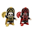 thumbnail image 3 of kusrkot 2 Pieces Sichuan Opera Face Changing Doll Pendant Crafts for Spring Festival Red Gold, 3 of 9