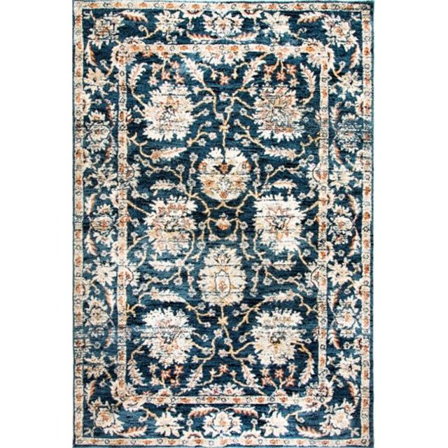 Dynamic Rugs EV694773550 Évolution Tapis & 44; Marine - 5.3 x 7.7 Po.