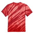 thumbnail image 5 of Port & Company PC148 Tiger Stripe Tie-Dye Tee, Red, 4XL, 5 of 5