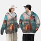 thumbnail image 4 of Balery Swimming Goggled Flamingo Sudadera ligera de manga larga con capucha y protección solar UPF 50+ para hombre y mujer, ideal para pesca y running-XX-Large, 4 of 7