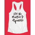 thumbnail image 3 of It's The Season To Sparkle Tank Women -Image by Shutterstock, Female Medium, 3 of 4