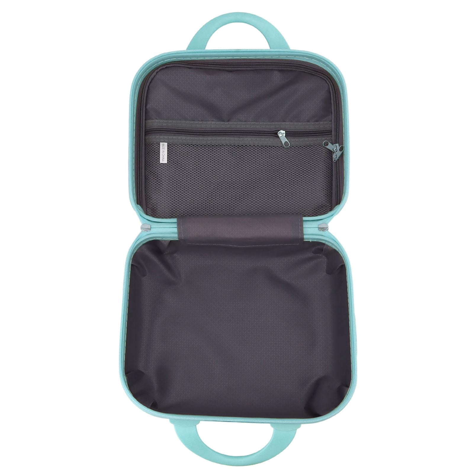 Yajisi 14" Blue Hard‑Shell Mini Carry‑On Luggage – Lightweight, Large Capacity, Anti‑Slip Feet, Durable ABS, Airline‑Approved
