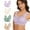 4 PCS-Purple/Beige/Green/Khaki, variant on 4 Pack/5 Pack Womens Comfort Lightweight Wireless Bras Posture Correcting Bra Plus Size Full Coverage Soft Everyday Bra