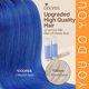 thumbnail image 5 of Extensiones de cabello DOORES Itips Human Hair Blue 14 cm 25 g/50, 5 of 9