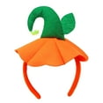 thumbnail image 2 of Accesorio para el cabello Fernando Diadema de Calabaza de Halloween Naranja Elástico, 2 of 7