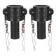 thumbnail image 1 of Adaptador macho Uxcell, accesorios de manguera de extremo de manguera de camlock de 1", 1 of 5
