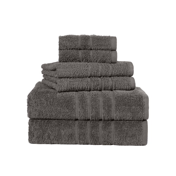 Martex 6-Piece Towel Set | 100% Cotton Soft & Absorbent Bath Towels | Eiffel Tower