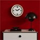 thumbnail image 3 of Reloj de pared silencioso con forma de grafiti estilo crema, funciona a pilas, fácil de combinar, 3 of 5