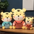 thumbnail image 2 of LIWEN Chinese New Year Tiger Festive Three-dimensional Facial Expression New Year Gift Collection Chinese Zodiac Tiger Plush Toy for 2022, 2 of 8