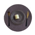 thumbnail image 1 of Mosiee Round Braided Placemats Woven Table Mats For Christmas Dining Washable, 1 of 5