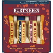 Burt's Bees Beeswax Bounty Assorted Moisturizing Lip Balms Gift Set, 0.15 oz, 4 pc