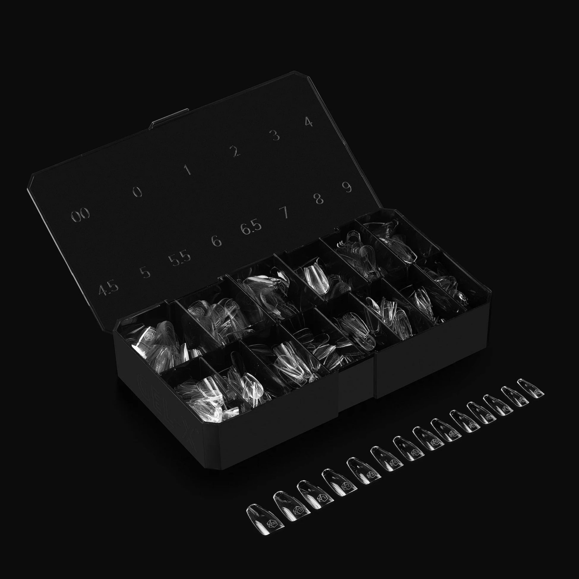 Apres Natural Coffin Medium Box of Tips 2.0