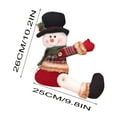thumbnail image 2 of Christmas Curtain Buckle Decoration, Christmas Creative Curtain, Elderly Person, Snowman, Cartoon Doll Curtain Buckle 14.9", 2 of 5