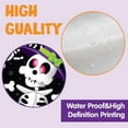 thumbnail image 4 of Clearance Under $2.4! 1PC 3D Skeleton Door Cover, Cute Halloween Home Decor for Door & Window, Cloth, (One Size, D), 4 of 9