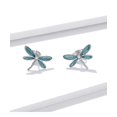 thumbnail image 1 of Pendientes Libélula Plata de Ley 925 Botao, 1 of 5