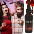 thumbnail image 5 of Darzheoy Fake Blood Prop 50ml Plasma in Dropper and Spray Bottle for Halloween Special Effects, Safe for Party and Theater Use, 5 of 6
