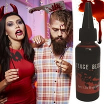 Fake Blood Halloween Decorations Fake Blood Spray Fake Blood Makeup Halloween Fake Blood Plasma Prop In Dropper Bottle and Spray Bottle for Spooky Effects