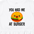 thumbnail image 4 of Inktastic You Had Me at Burger Girls Toddler Dress, 4 of 5