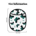 thumbnail image 3 of black butterflies Pot Holders for Kitchen - Heat Resistant Oven Mitts Hot Pads with Pocket, Non Slip Silicone Pot Holders, Cuteness Hanging Loop Potholders for Kitchen Baking, 3 of 5