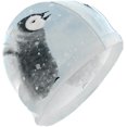 thumbnail image 1 of FYBTO Swimming Cap Watercolour Baby Penguin Snow Unisex Adult FYBTO Polyester, 1 of 4