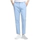 thumbnail image 1 of Pantalones de hombre de color liso rectos con bolsillos laterales y botones, 1 of 6