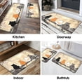thumbnail image 3 of YIMEIS Appreciate the moon and watch the cat 19.7''*31.5'' Flannel Non-Slip Mat, Rug for Bathroom Door, Mat for Balcony, 3 of 10