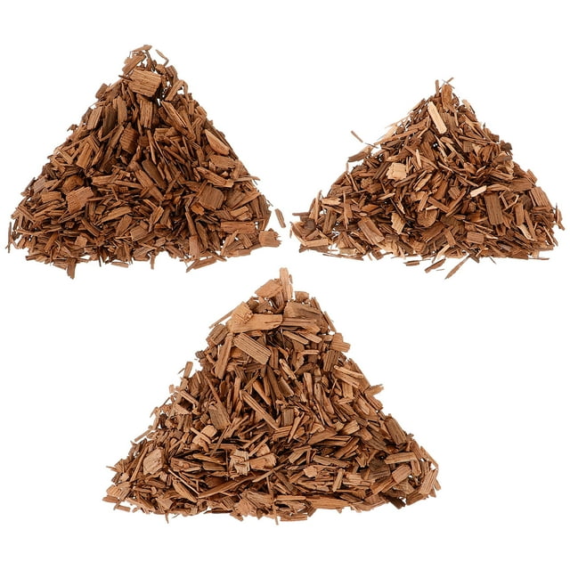 RUNROTOO 1 Pack Oak Wood Chips for Aging and Adding Aroma to Wine Multi Color