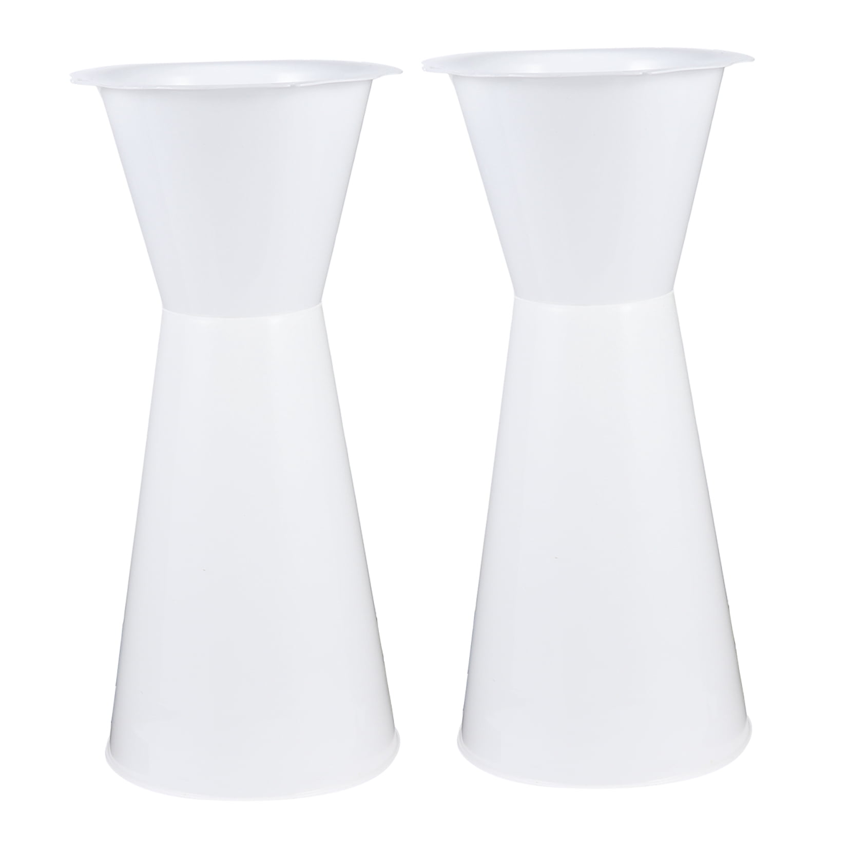 WHAMVOX  Flower Packaging Holders for Flowers Floral Containers Wedding Decor Bride White