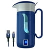 GOSOIT UV Water Filter Pitcher Water Purifier Jug 1500ML/51 fl oz Blue