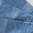 thumbnail image 5 of Superior 800 GSM Egyptian Cotton 6-Piece Towel Set, Soft Ultra Absorbent Towels, Silver, 5 of 7