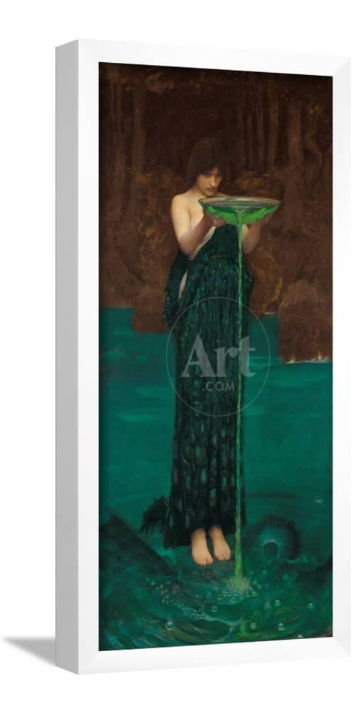 Circe Invidiosa 1892 World Culture Framed Art Print Wall Art By John William Waterhouse Sold