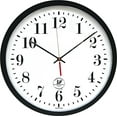 thumbnail image 3 of Chicago Lighthouse 67403302 16.5 in. Overall Diameter 1 AA (sold separately) Black ATOMIC Contemporary Clock - Black Case, 3 of 3