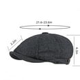 thumbnail image 6 of Gash Hao Newsboy Hats for Men Flat Cap Lvy Gatsby Cap for Men Golf Adjustable Driving Hat, 6 of 7