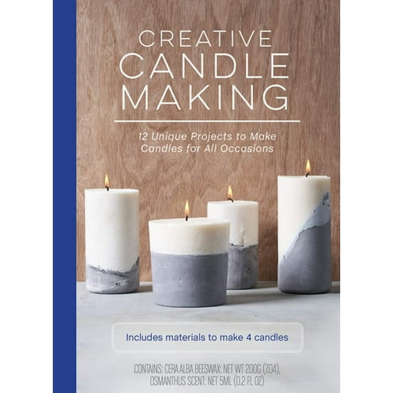 Pre-Owned Creative Candle Making : 12 Unique Projects to Make Candles for All Occasions - Includes Materials to Make 4 Candles (Kit)