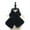 Black, variant on Winter Warm Scarf for Cross Tie Collar Fluffy Faux Fur Plush Shawl Wrap Neck Warmer Solid Color Neckerchief for Women Gi
