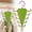 Green-7.17x11.8 Inch, variant on V-Shaped Multi Hook Clothes Hanger, Double Side Closet Storage Rack, Space Saving Multi-Functional Garment Hanger, Rotatable Vertical Clothes Storage Rack, Multipurpose Closet Organizer 5Pcs
