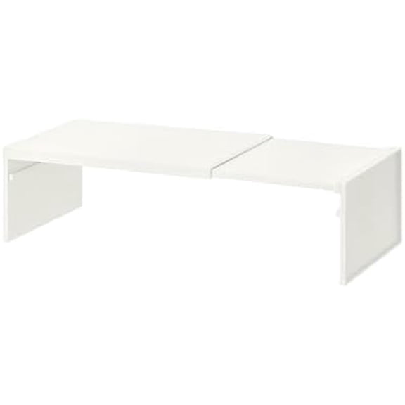 Cabinet Shelf Expandable Organizer Riser Storage Space Saver Stackable for Kitchen Pantry Cupboard Under Sink Countertop White Simple Houseware Counter (white)$$Home Decor, Kitchen, & Other