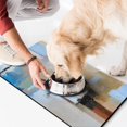 thumbnail image 2 of pbgtywd Blue Color Block Pet Feeding Mats, 2 of 7